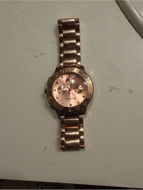 Pandora Rose Gold Bracelet Watch with Crystal Accents